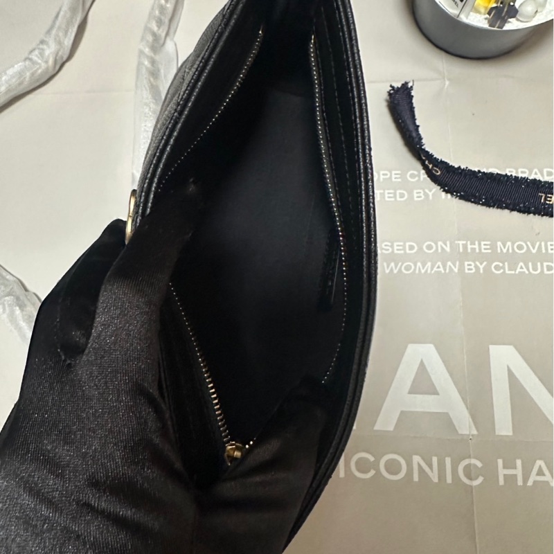 全新 香奈兒手拿包(鏈子非原廠自己加的)-7