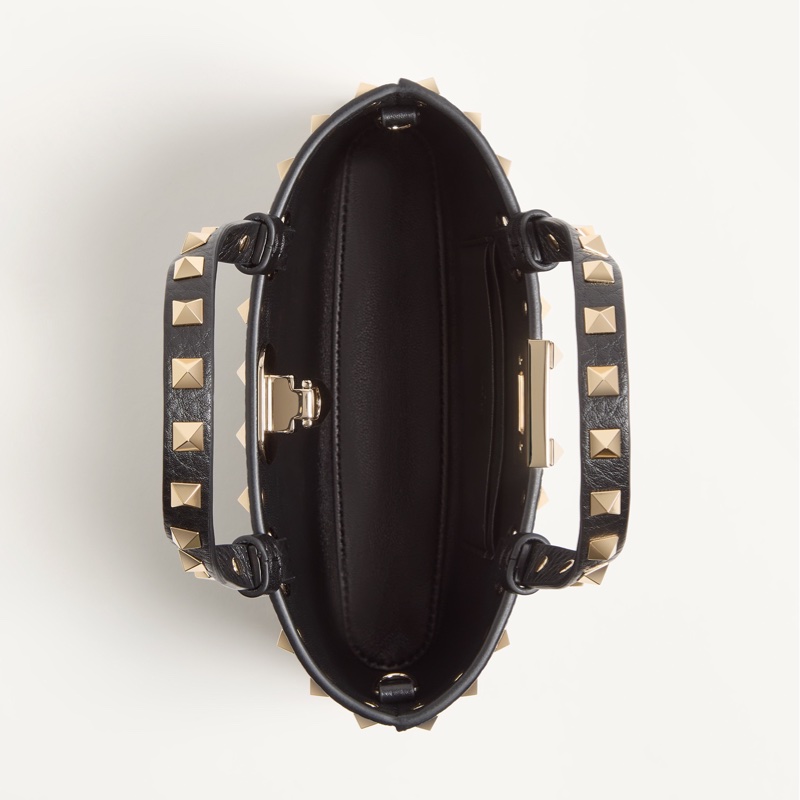 Valentino 女士 ROCKSTUD 迷你單肩包均碼碼MINI、18.5cm*5.5cm*12.5cm-2