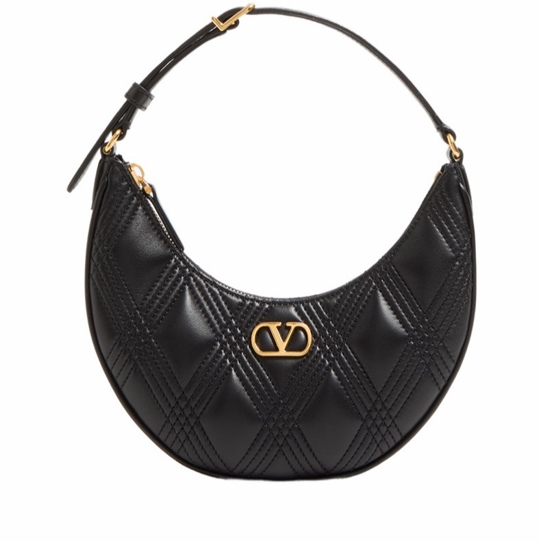 Valentino 女士 QUILTIE 67 羊皮迷你肩背手袋均碼碼MINI、22.5cm*5cm*11.5cm-0