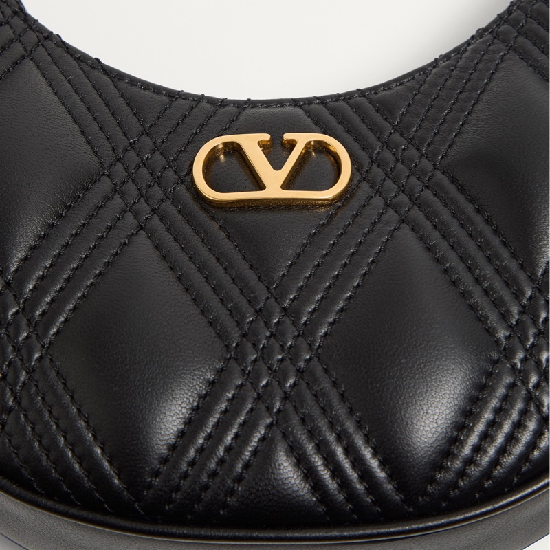 Valentino 女士 QUILTIE 67 羊皮迷你肩背手袋均碼碼MINI、22.5cm*5cm*11.5cm-1