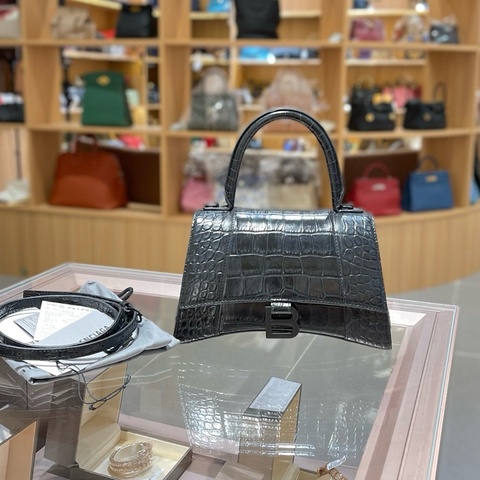 Balenciaga巴黎世家沙漏包S号手提包斜挎包