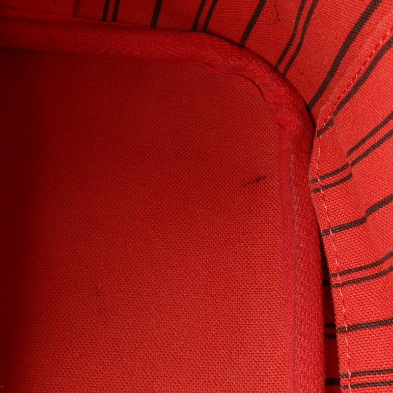 LOUIS VUITTON Monogram Neverfull MM金扣手挽袋-14