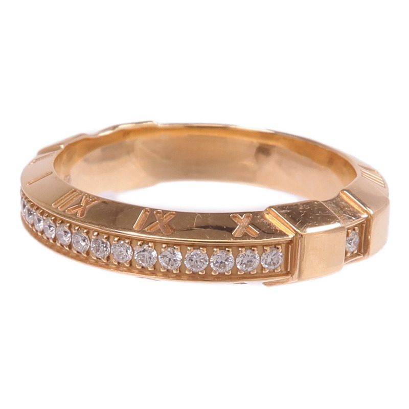OMEGA 18K玫瑰金Omega Ring鑽石戒指Omega#54/US#6.75-3