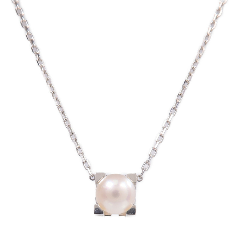 CARTIER 18K白金Pearl Necklace珍珠項鍊-2