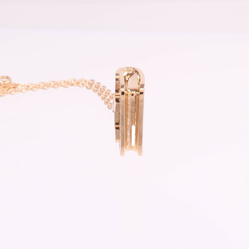 HERMES 18K玫瑰金Amulettes Constance Pendant鑽石項鍊-6