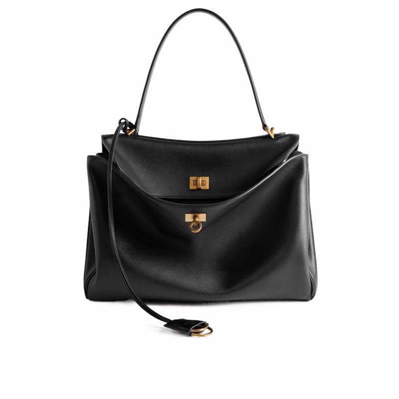 Balenciaga 女士 RODEO 中號單肩包均碼碼中號、35cm*10.9cm*23.3cm-0