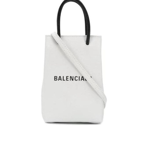 Balenciaga 女士 SHOPPING迷你手機包均碼碼MINI、11.9×4.6×17.8CM