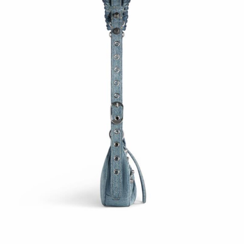 Balenciaga 女士 LE CAGOLE XS牛仔單肩包均碼碼小號、25.9cm*6.8cm*16cm-2