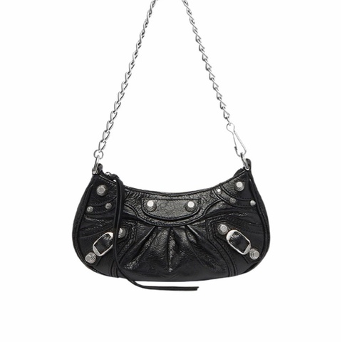 Balenciaga 女士 LE CAGOLE迷你鏈帶單肩包均碼碼MINI、20.8cm*4.3cm*13cm