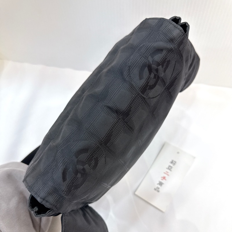 莉亞精品♡ Chanel A29346 尼龍胸包 二手-4