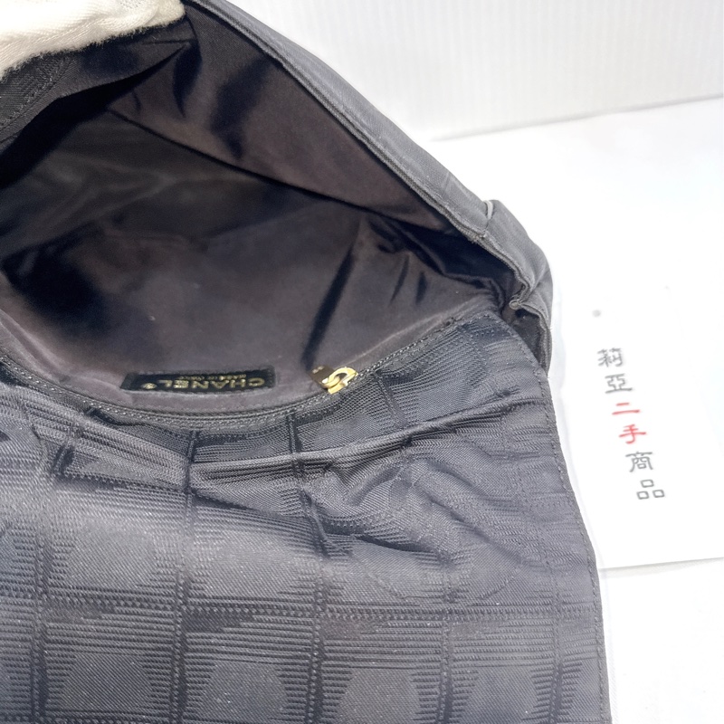 莉亞精品♡ Chanel A29346 尼龍胸包 二手-14