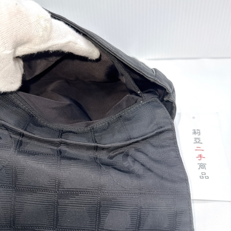 莉亞精品♡ Chanel A29346 尼龍胸包 二手-15