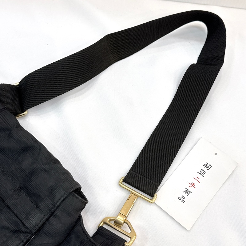 莉亞精品♡ Chanel A29346 尼龍胸包 二手-18