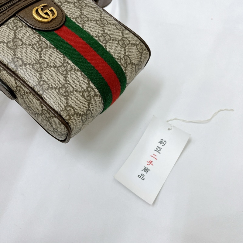 莉亞精品♡ Gucci 598127 老花斜背包 二手-8