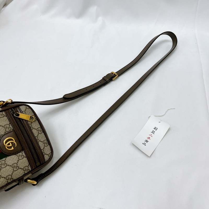 莉亞精品♡ Gucci 598127 老花斜背包 二手-12