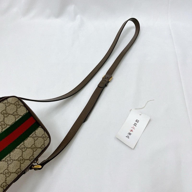 莉亞精品♡ Gucci 598127 老花斜背包 二手-13