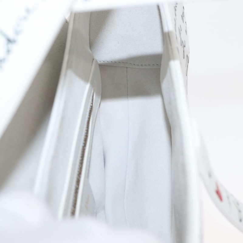 【日本直送】Christian Dior 心型 Je Vous Adore 馬鞍包 白色真皮 正品 yk20145SM-24