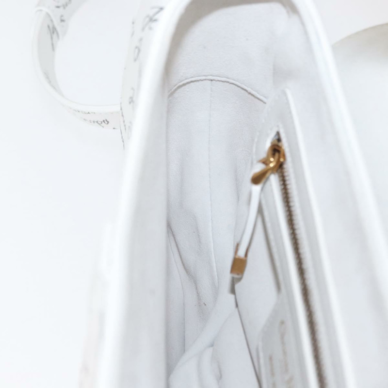 【日本直送】Christian Dior 心型 Je Vous Adore 馬鞍包 白色真皮 正品 yk20145SM-25