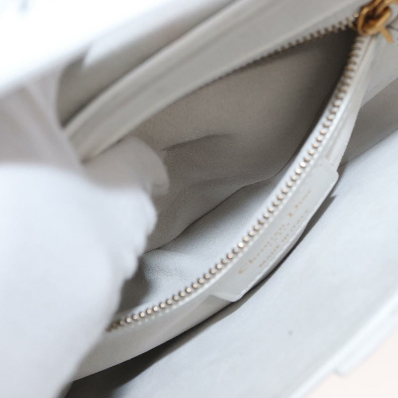 【日本直送】Christian Dior 心型 Je Vous Adore 馬鞍包 白色真皮 正品 yk20145SM-27