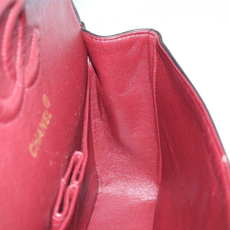 【日本直送】香奈兒 Matelasse 25 雙蓋鏈條包,羊皮材質,黑色,金色雙C標誌,正品編號 BA9221SAV-21