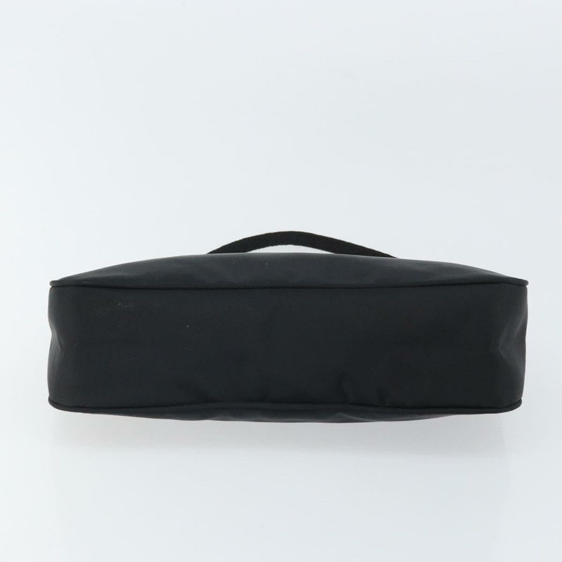 【日本直送】PRADA 尼龍黑色銀色配件包 Auth 162965V-4