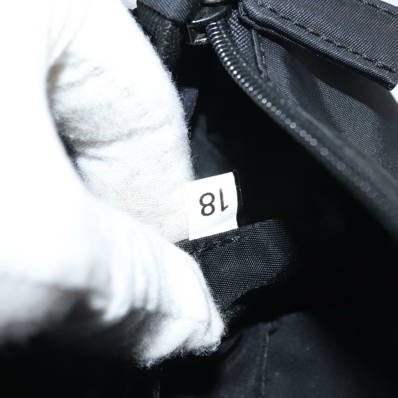 【日本直送】PRADA 尼龍黑色銀色配件包 Auth 162965V-10