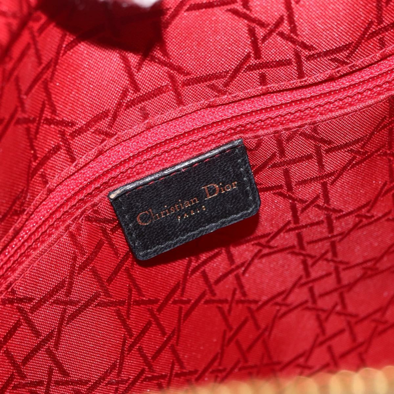 【日本直送】Christian Dior Canage 手提包 皮革 2way 黑色 金色 正品 ep12707-17