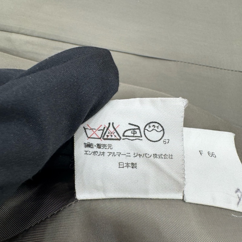 Emporio Armani灰色雙排扣女士西裝外套 vintage 中古-12