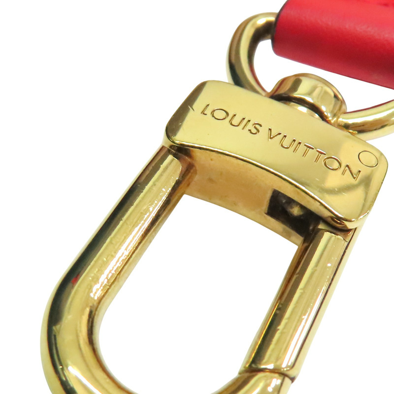 棕/罌粟紅色 原花帆布 牛皮 NeoNoe MM 水桶包 肩背包【LOUIS VUITTON LV 路易威登】 M44021-17