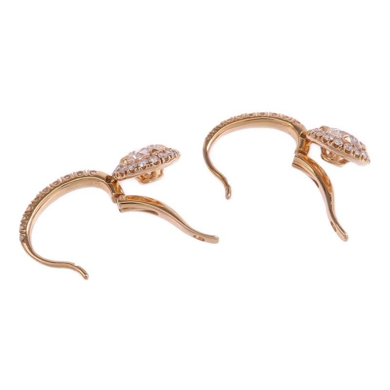 CARTIER 18K玫瑰金Diamond Earrings鑽石耳環-3