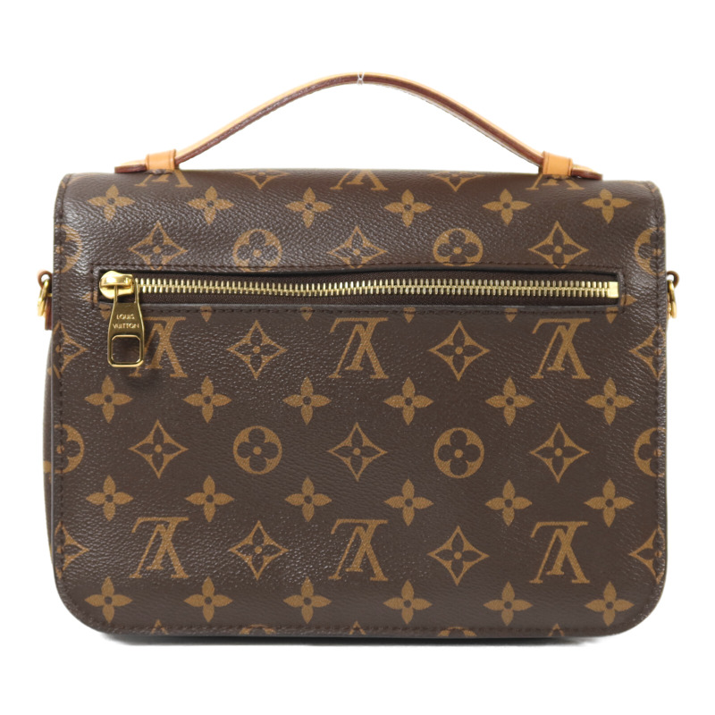 LOUIS VUITTON Monogram Pochette Metis MM金扣手挽肩背兩用袋-1