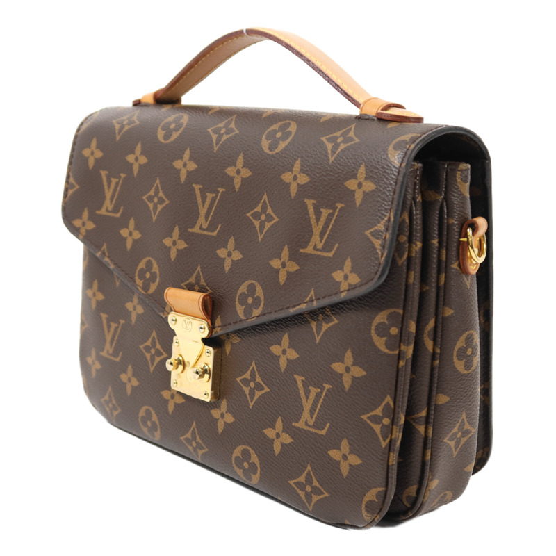 LOUIS VUITTON Monogram Pochette Metis MM金扣手挽肩背兩用袋-2