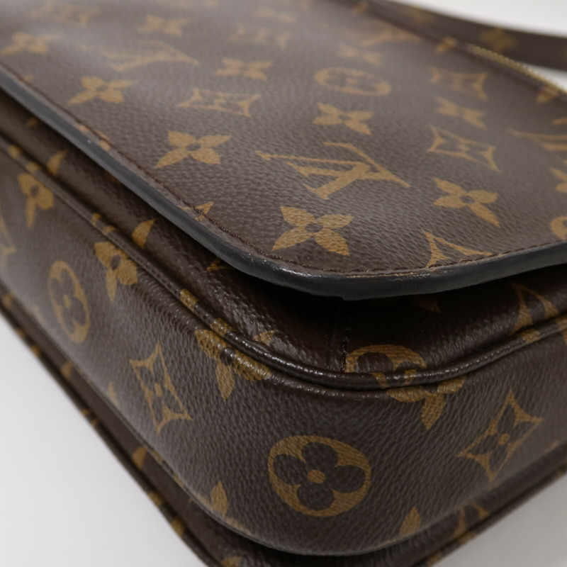 LOUIS VUITTON Monogram Pochette Metis MM金扣手挽肩背兩用袋-12