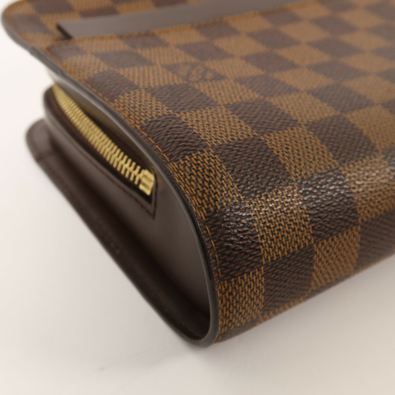 LOUIS VUITTON Damier Saint Louis Clutch Bag金扣手拿包-10