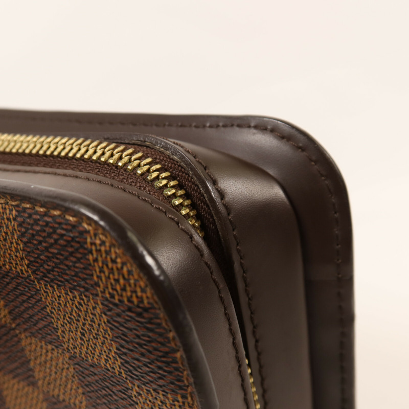 LOUIS VUITTON Damier Saint Louis Clutch Bag金扣手拿包-13