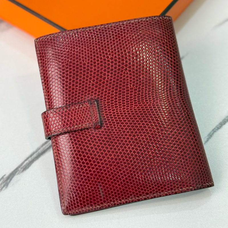 Hermes Bearn短夾🐊稀有鱷魚皮-1