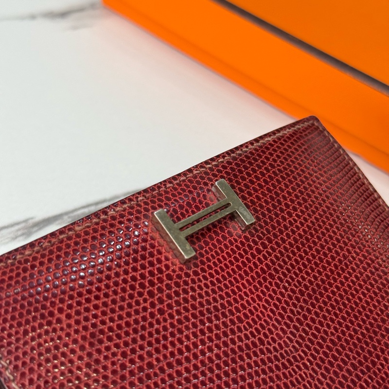 Hermes Bearn短夾🐊稀有鱷魚皮-5