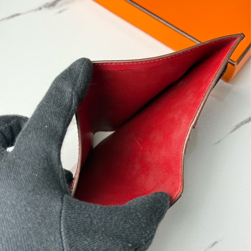 Hermes Bearn短夾🐊稀有鱷魚皮-8