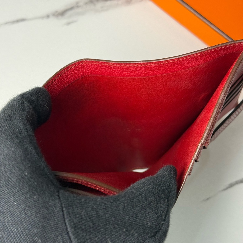 Hermes Bearn短夾🐊稀有鱷魚皮-10