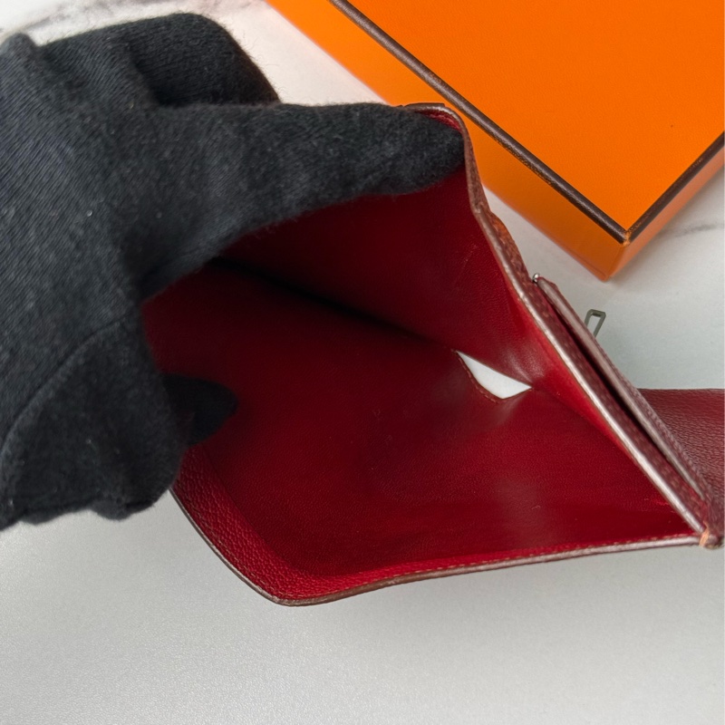 Hermes Bearn短夾🐊稀有鱷魚皮-11