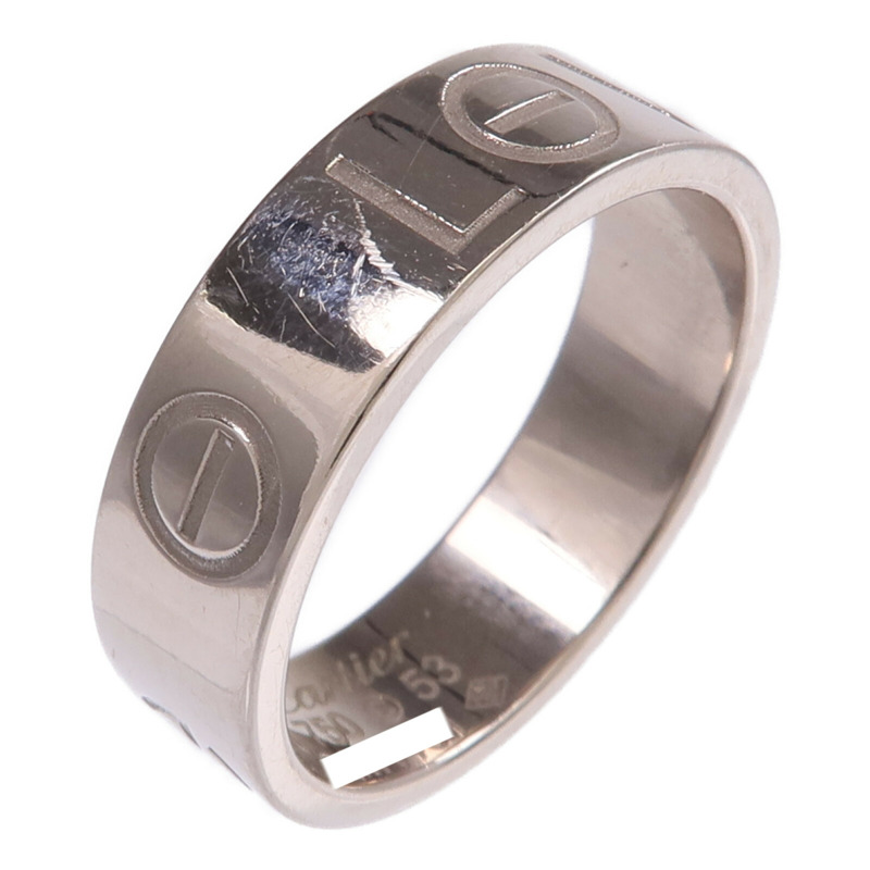 CARTIER 18K白金Ring戒指Cartier#53/US#6.25-0