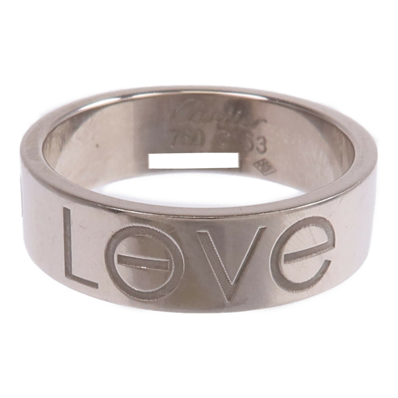 CARTIER 18K白金Ring戒指Cartier#53/US#6.25-1