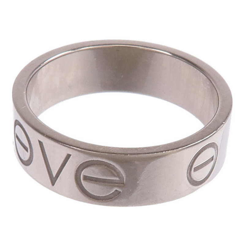 CARTIER 18K白金Ring戒指Cartier#53/US#6.25-5