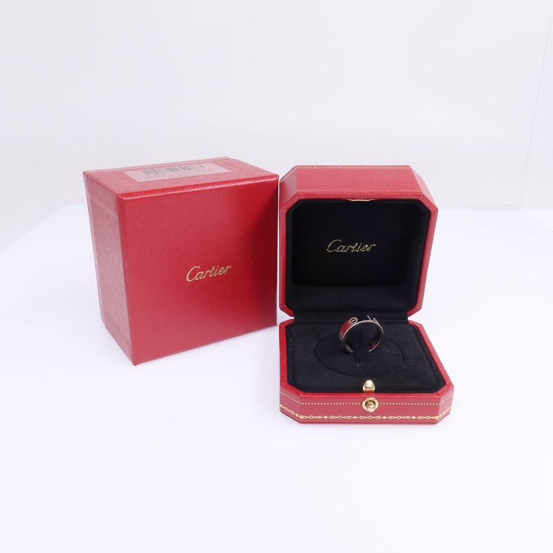 CARTIER 18K白金Ring戒指Cartier#53/US#6.25-7