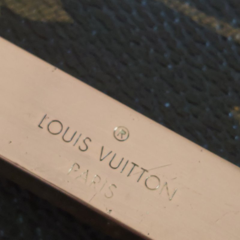 LV 經典老花M40718 🎀現品實拍 🎀 Favorite MM 經典花紋鍊條肩背包 斜背包~二手-60