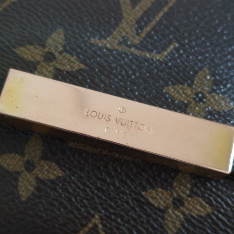 LV 經典老花M40718 🎀現品實拍 🎀 Favorite MM 經典花紋鍊條肩背包 斜背包~二手-64