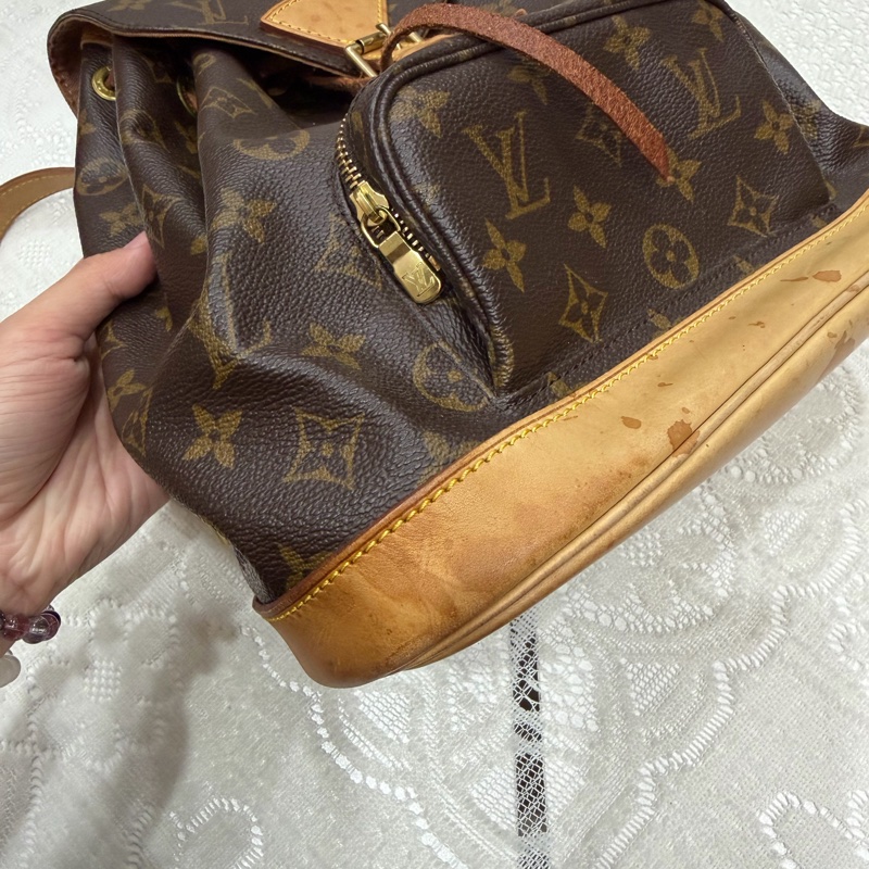 Louis Vuitton LV 中古 雙肩包 backpack MM size-2