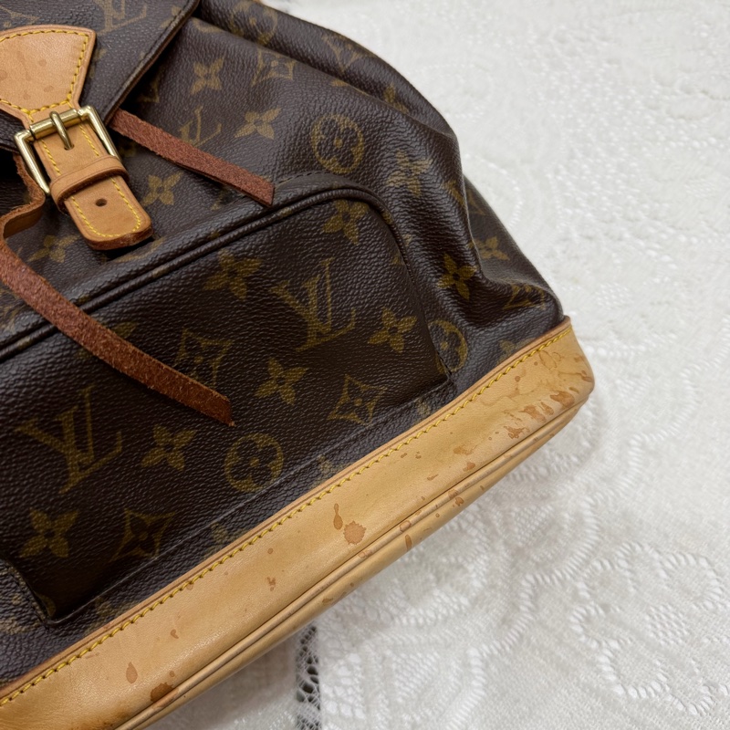 Louis Vuitton LV 中古 雙肩包 backpack MM size-3