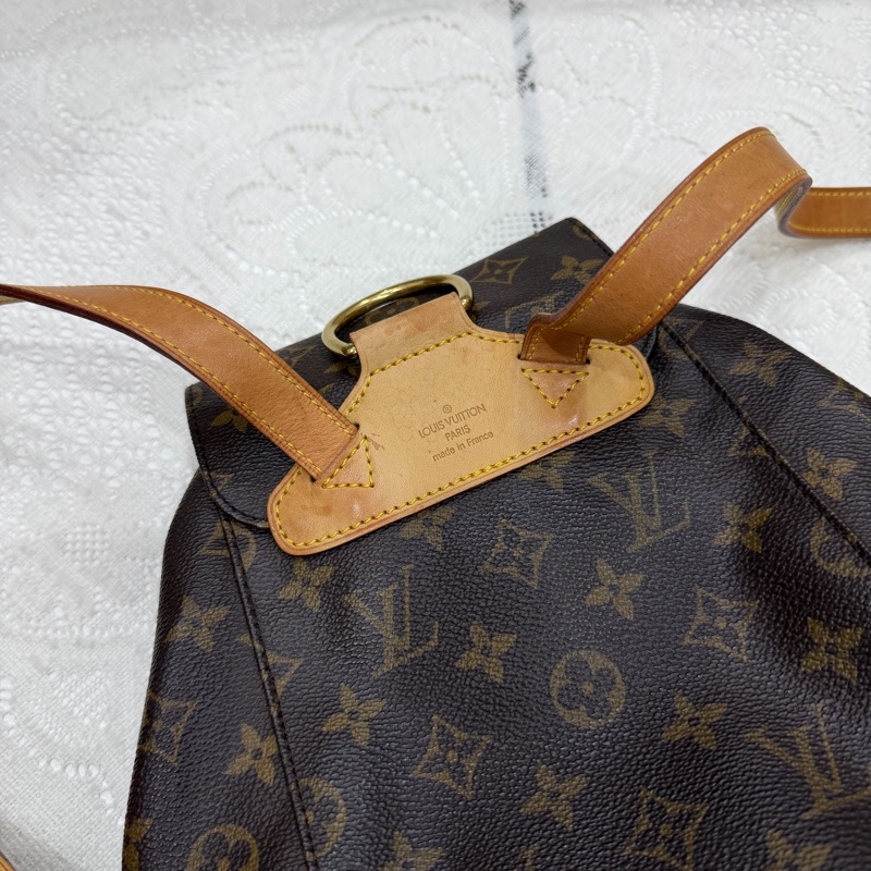 Louis Vuitton LV 中古 雙肩包 backpack MM size-6