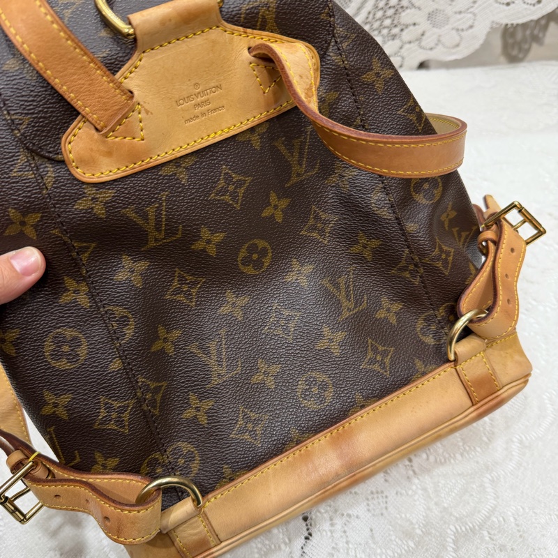 Louis Vuitton LV 中古 雙肩包 backpack MM size-7